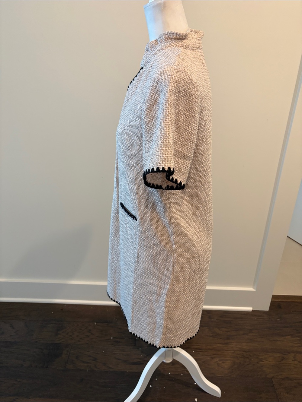 New With Tags The Pants Store THML Tweed Dress Sz S - Picture 4 of 11